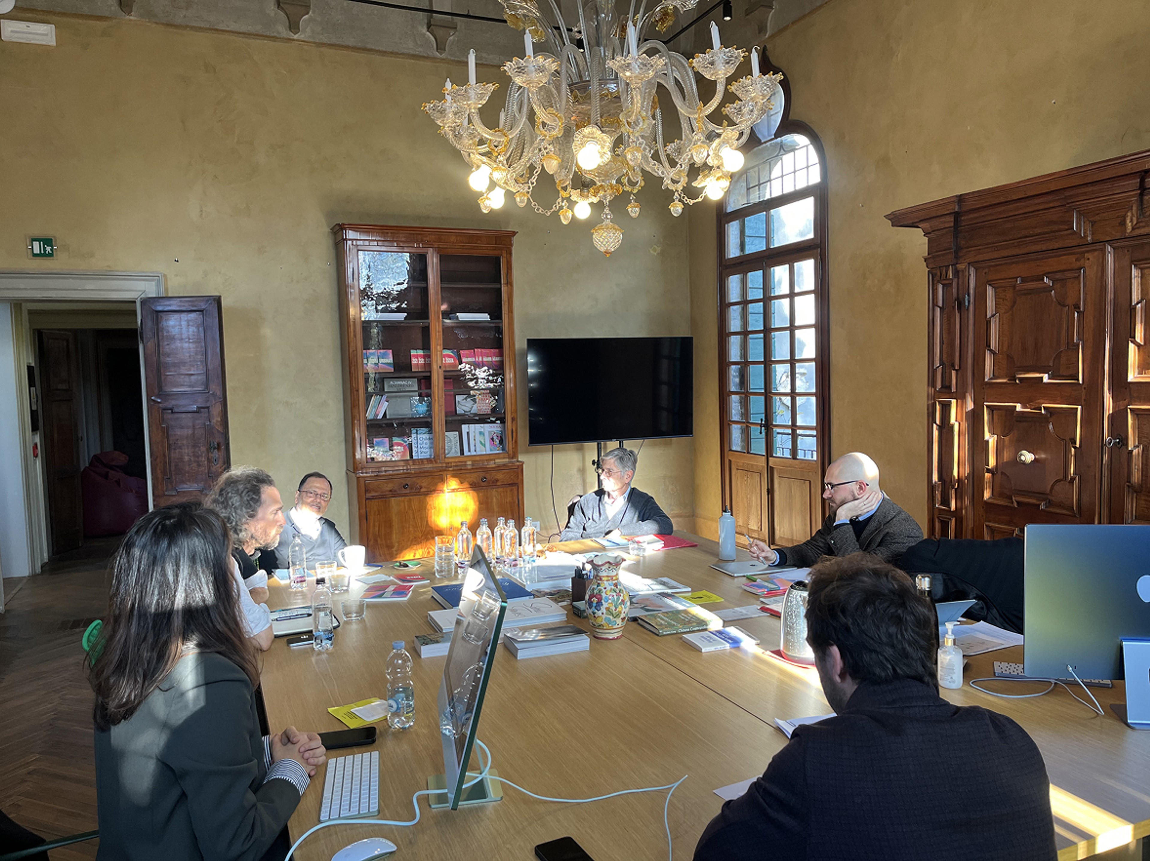 Dipesh Chakrabarty & François Hartog at Casa dei Tre Oci