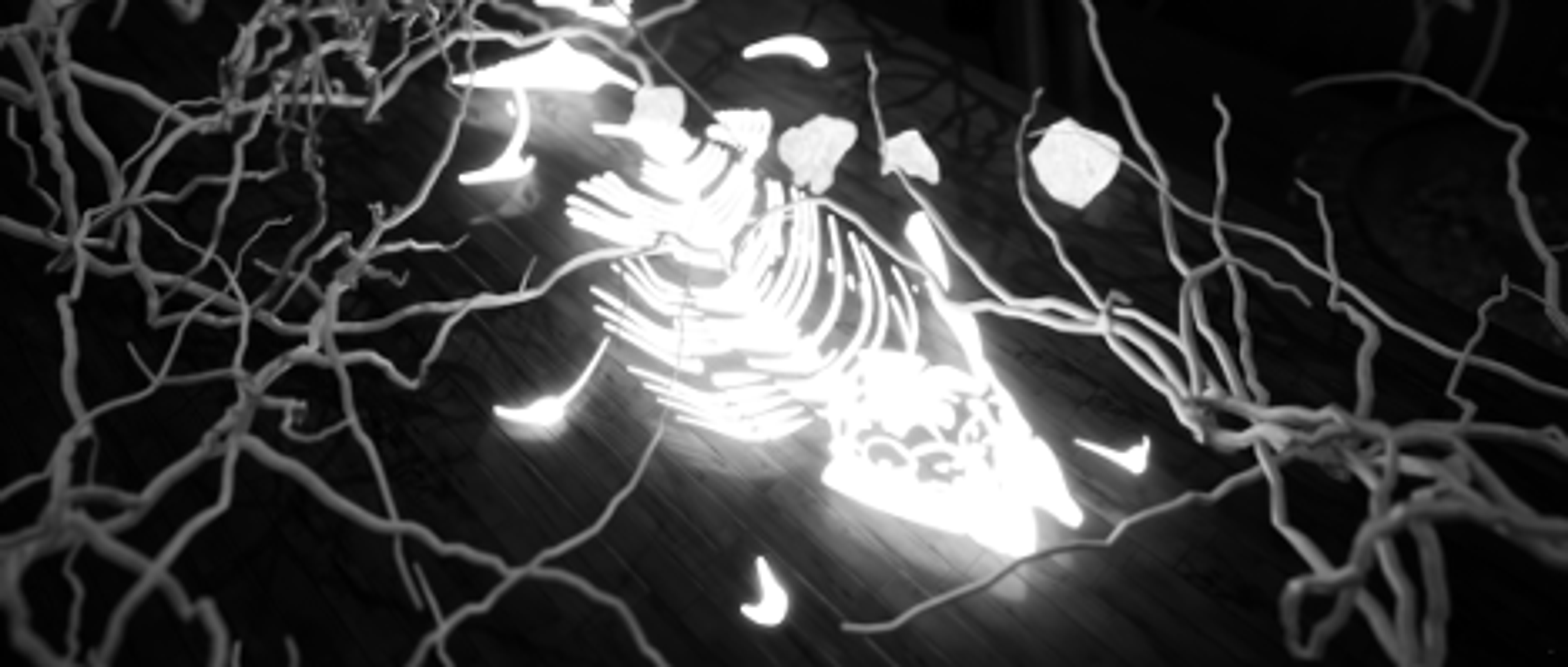Image cropped from “Diffusion,” 2024, 3D digital rendering moving image and AIGC Moving Image, 7’09’’, dimensions variable