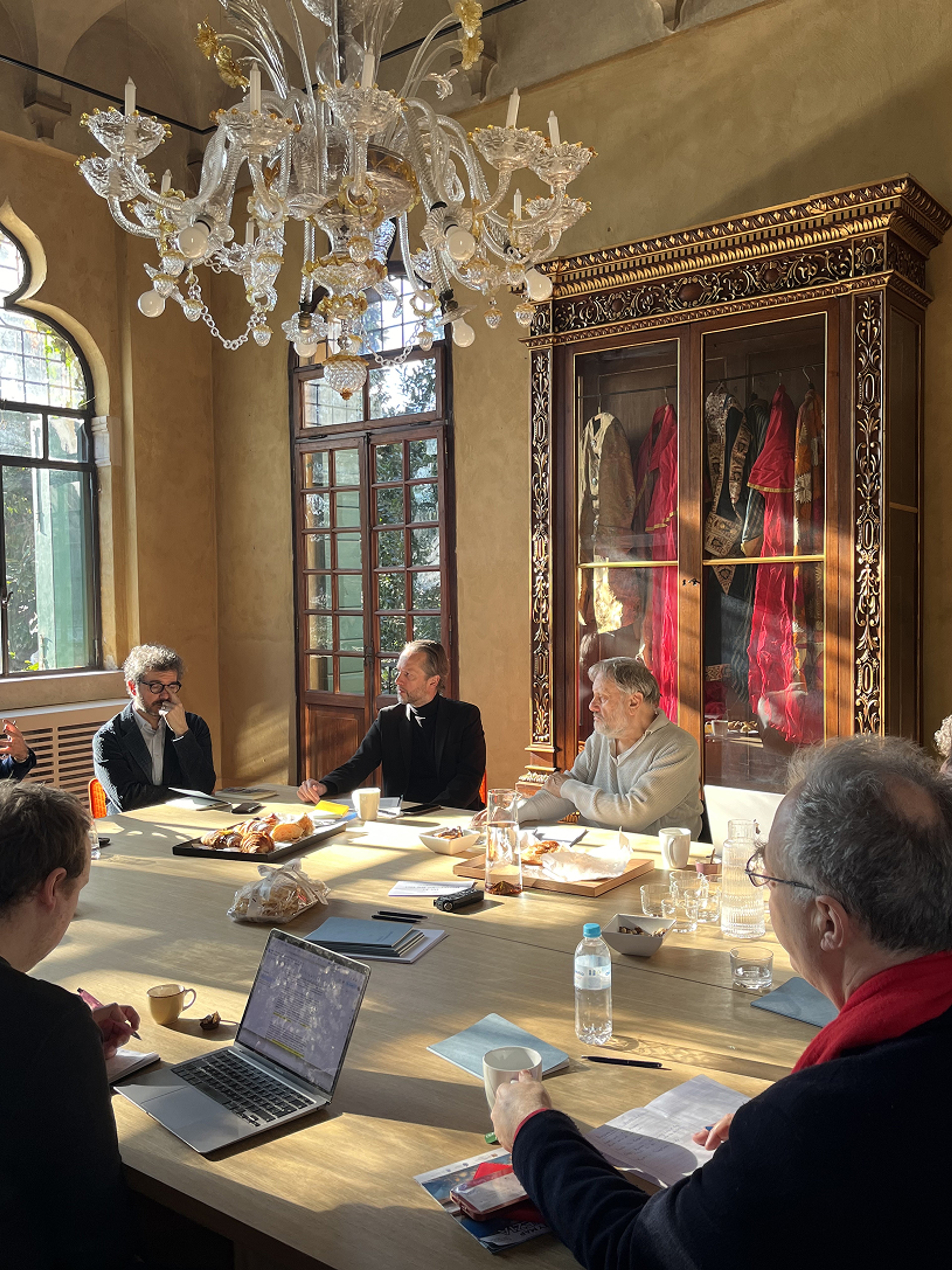 Slavoj Žižek at Casa dei Tre Oci