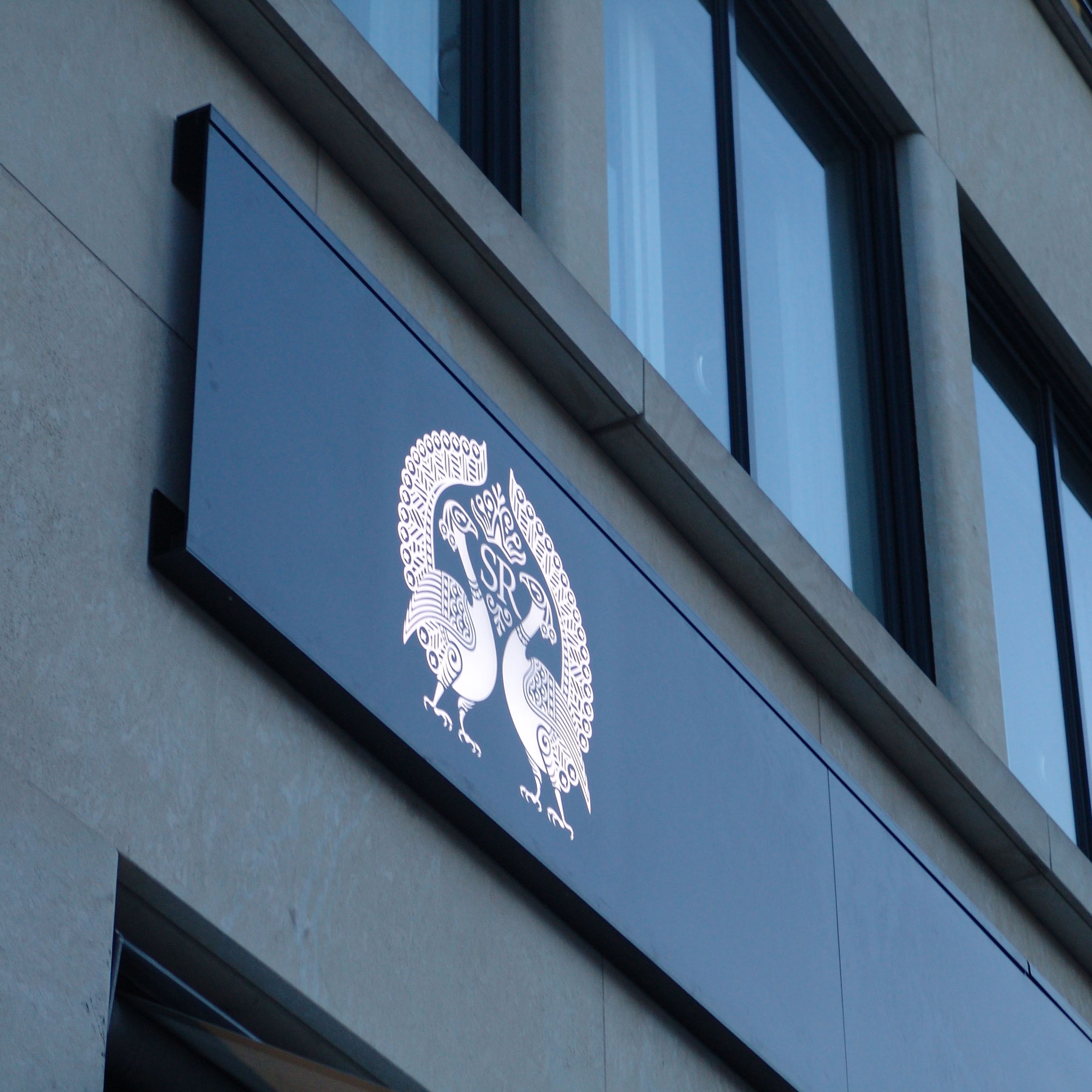 Flächenlicht-Fassade