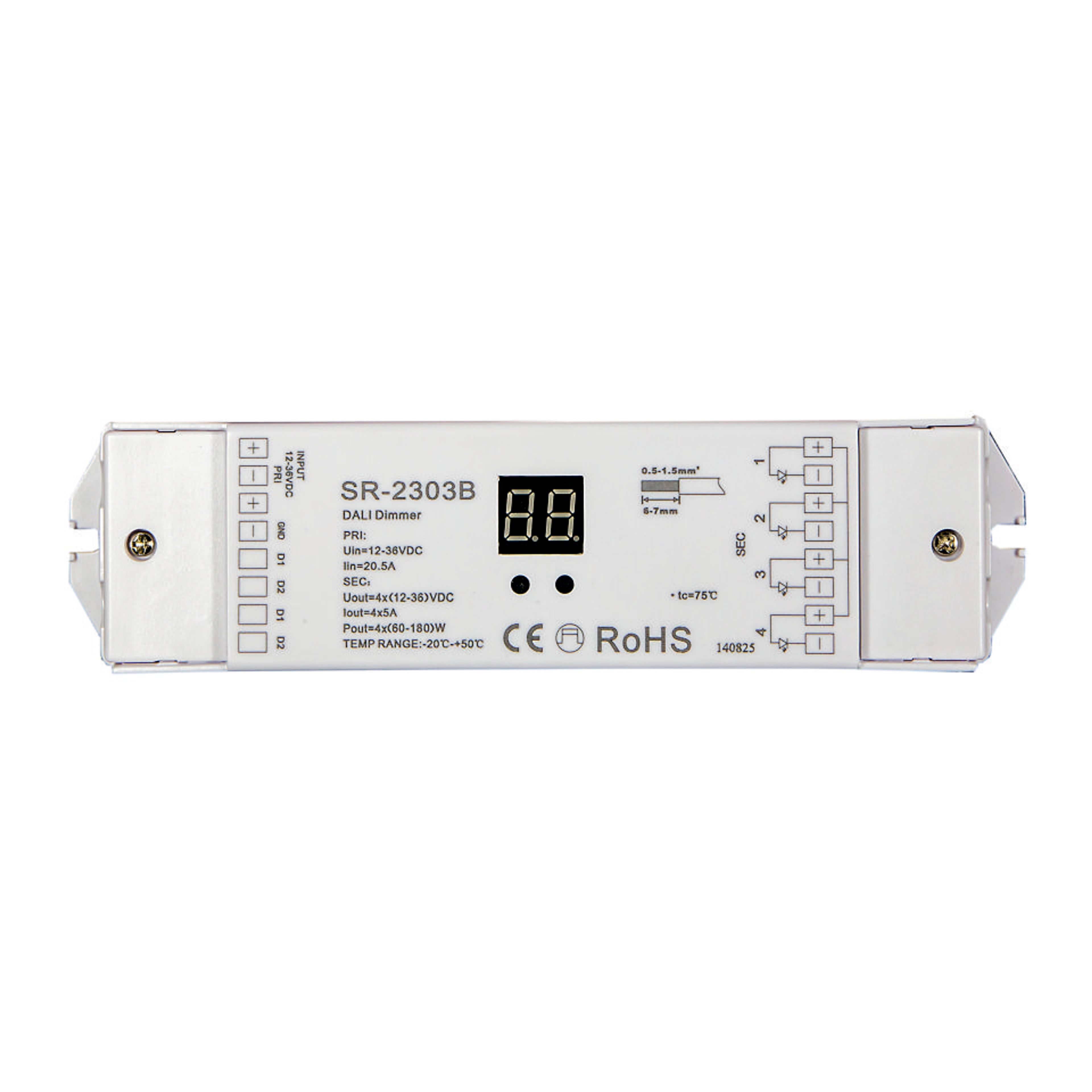 DALI-Dimmer für 12 Volt / 24 Volt Netzteile