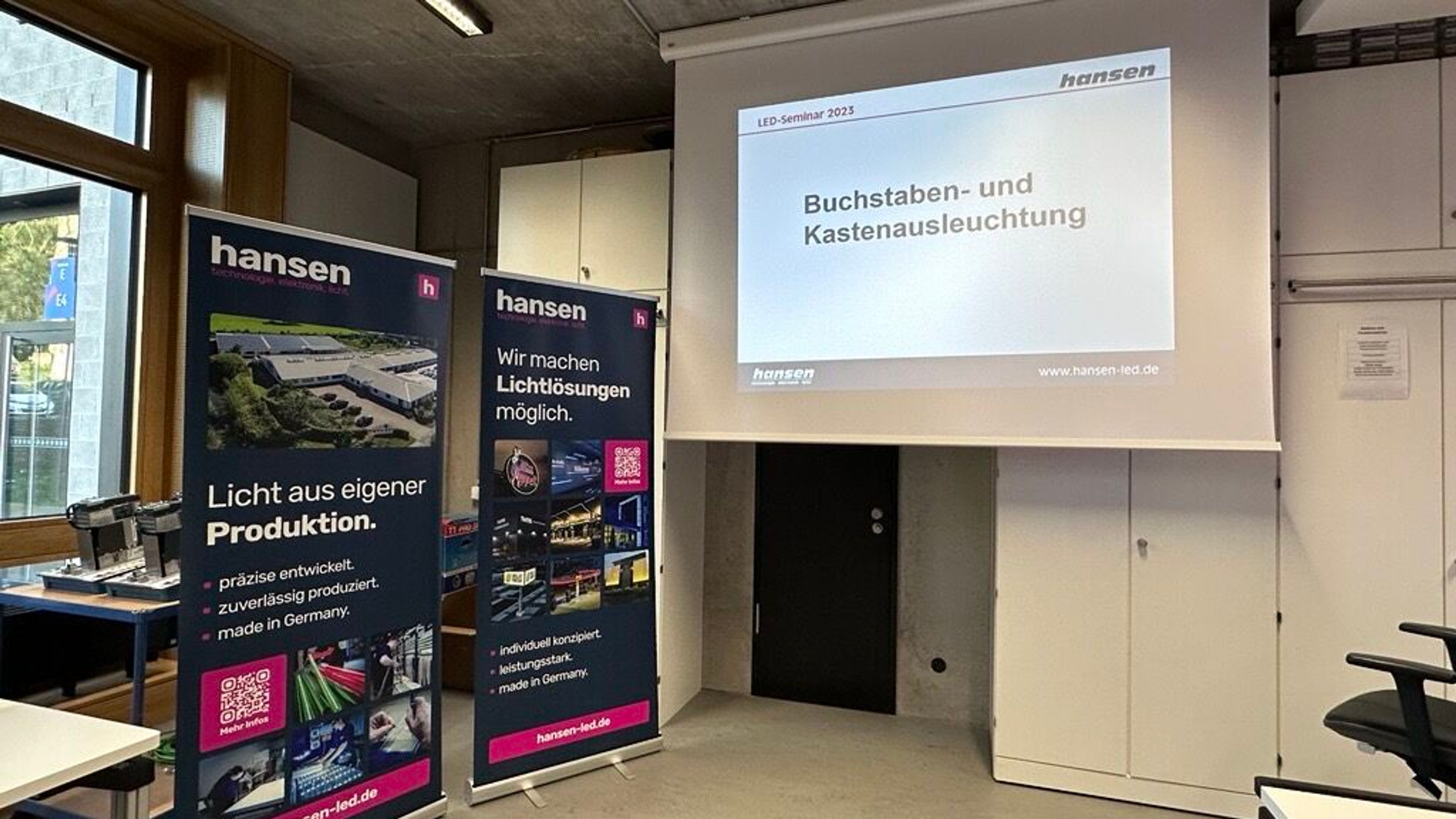 LED-Seminare für Werbetechnik und Lichtwerbung
