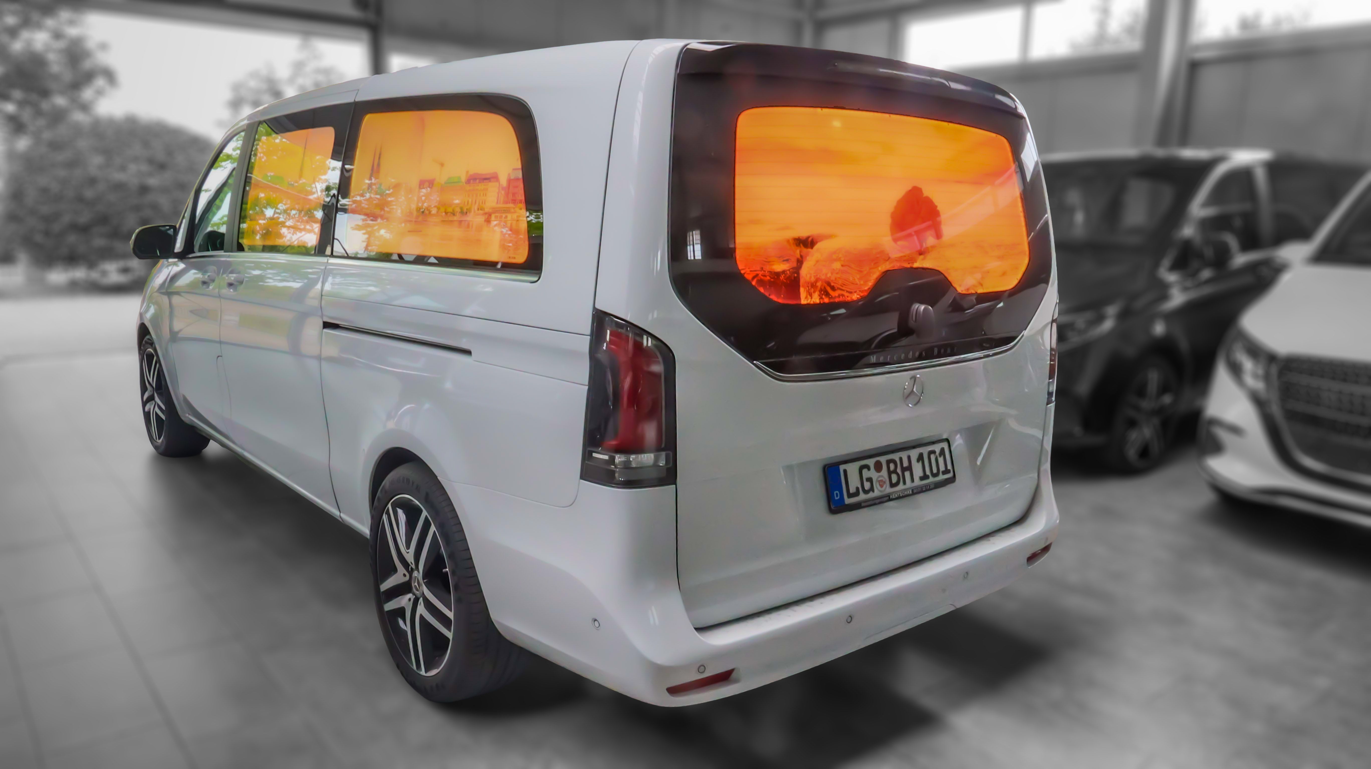 Flächenlicht-Auto