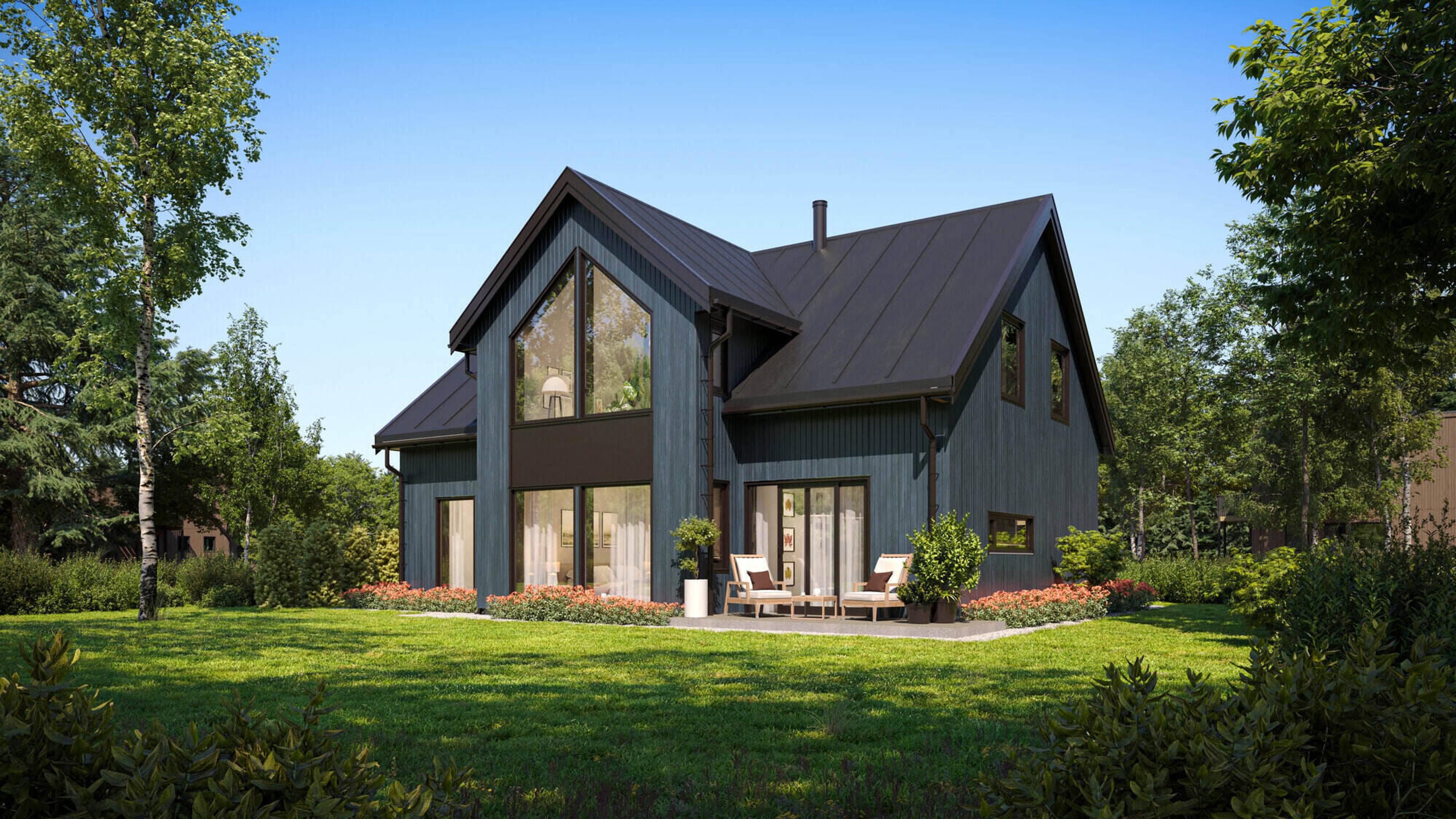 Bygge Hus Funkishus Tomannsboliger Og Moderne Hus Systemhus bygge-hus-funkishus-tomannsboliger-og-moderne-hus-systemhus