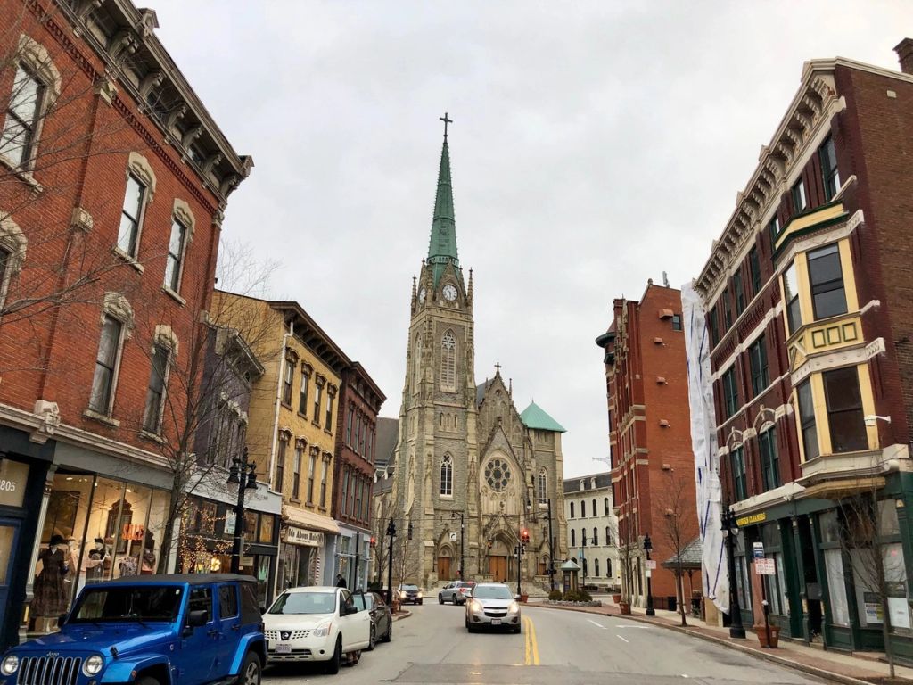 DeSales Corner and St. Francis de Sales Church