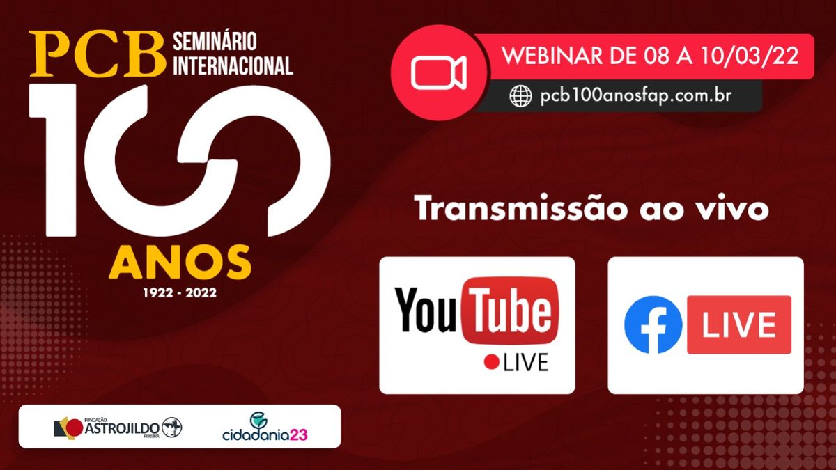 Um seminário histórico: PCB 100 anos