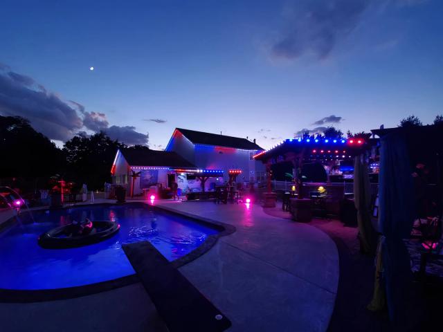Fourth Of July Poolside