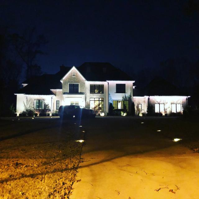 Luxury Estate Perimeter Wash