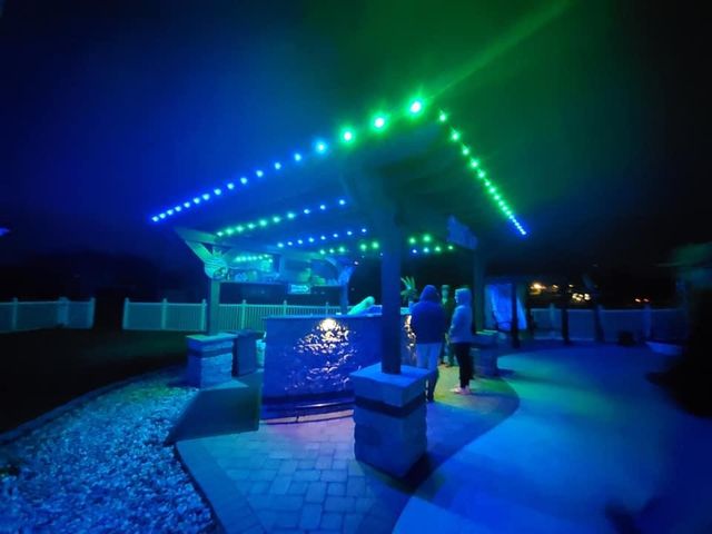Pergola Blue Green Fade
