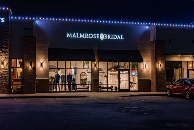 Malmrose Bridal Storefront Red White Blue