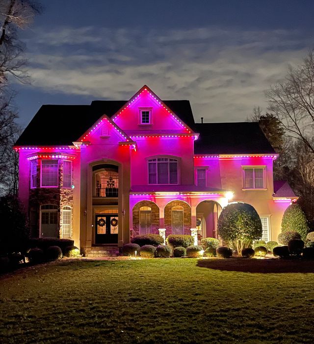 Pink Purple Valentines Home