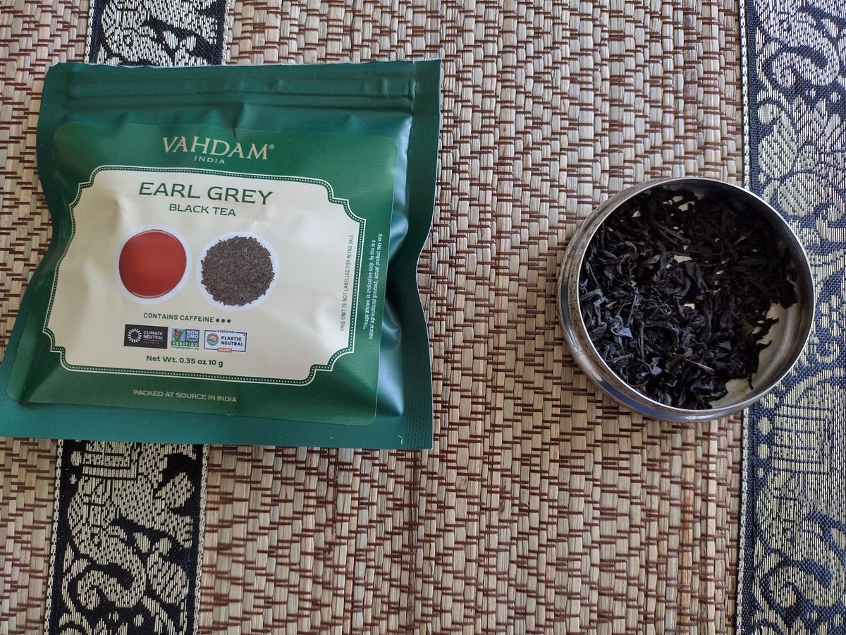4th day of Vahdam black tea sampler