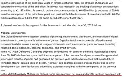 FF14: A Decade of Underinvestment - Square Enix's latest Financial Report