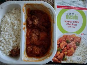 Wasabi Sweet Chilli Chicken with Rice