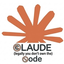 A parody logo of Anthropic Claude Code featuring crossed-out copyright symbols, reading Claude legally you don't own the Code, mocking their recent source map leak and hypocritical DMCA takedowns.