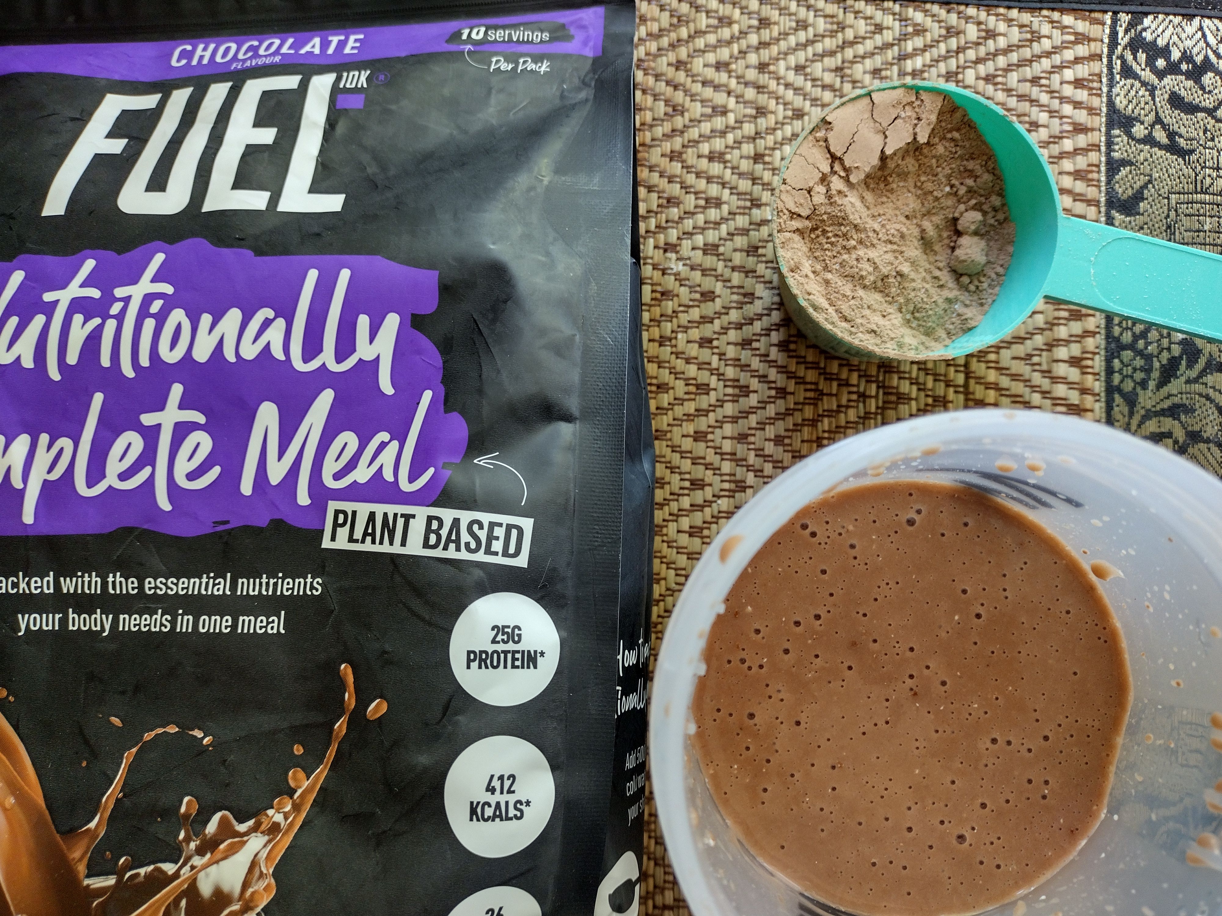 FUEL10K Complete Nutrition Dry Shake Chocolate