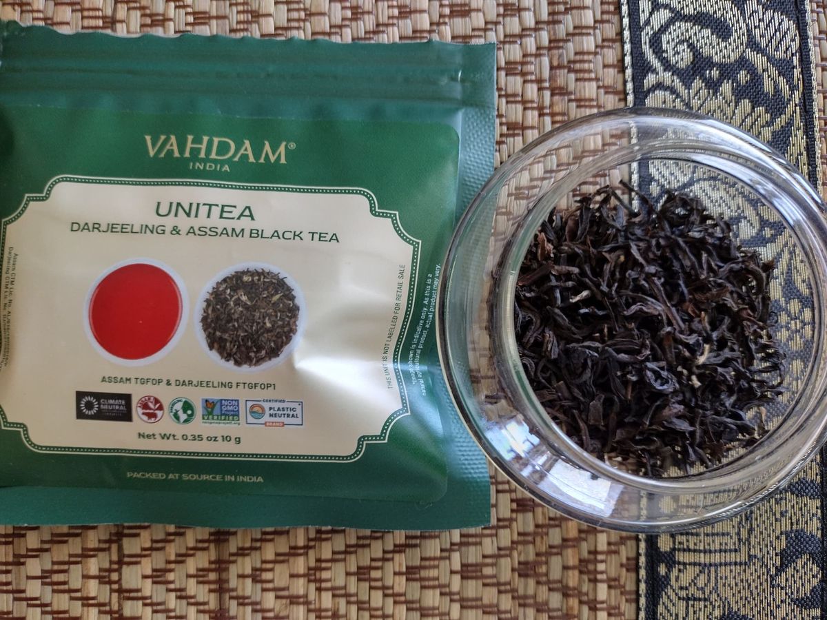 Final day of Vahdamn black tea sampler