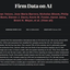 Summary of the 'Firm Data on AI' published papers from the official page.