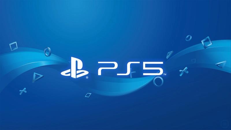 Official logo of the PS5.