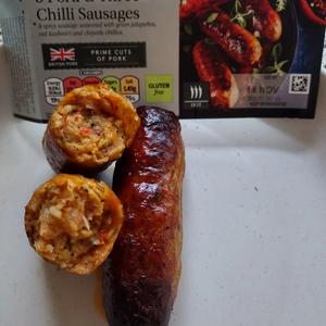 Tesco Finest 6 Pork & Three Chilli Sausages