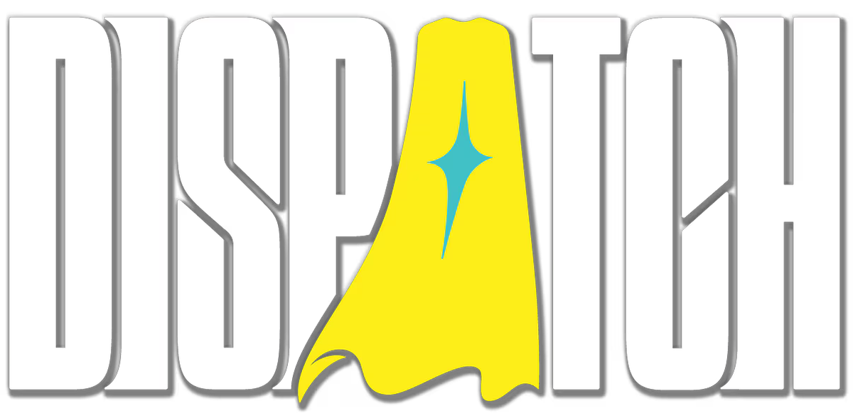 Game logo for 2025 Dispatch, on multiplatforms.