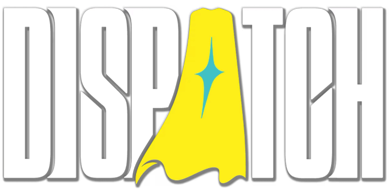 Game logo for 2025 Dispatch, on multiplatforms.