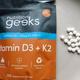 Nutrition Geeks Vitamin D3 + K2