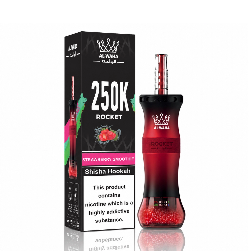 AL-WAHA Rocket 250K Shisha Hookah