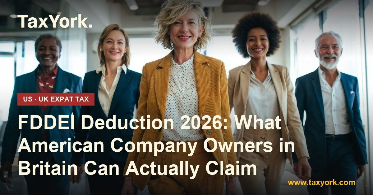 FDDEI deduction — TaxYork US & UK expat tax specialists