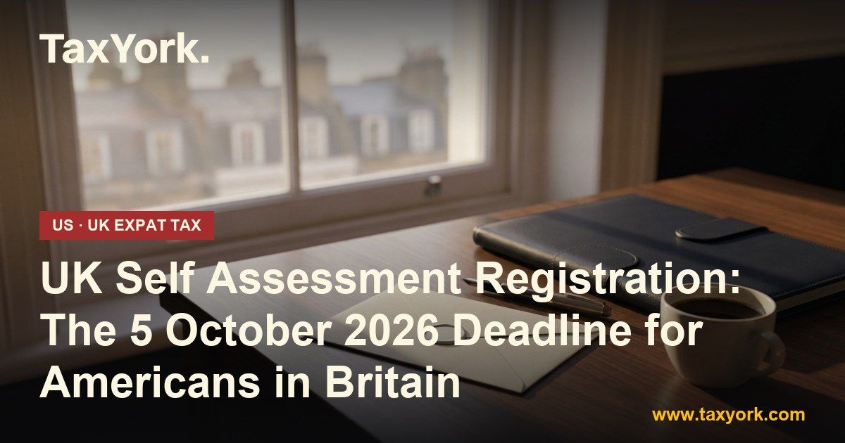 UK Self Assessment — TaxYork US & UK expat tax specialists