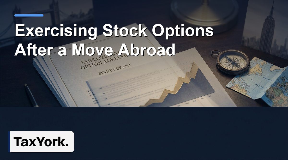 streamlined exercise of stock options after a move