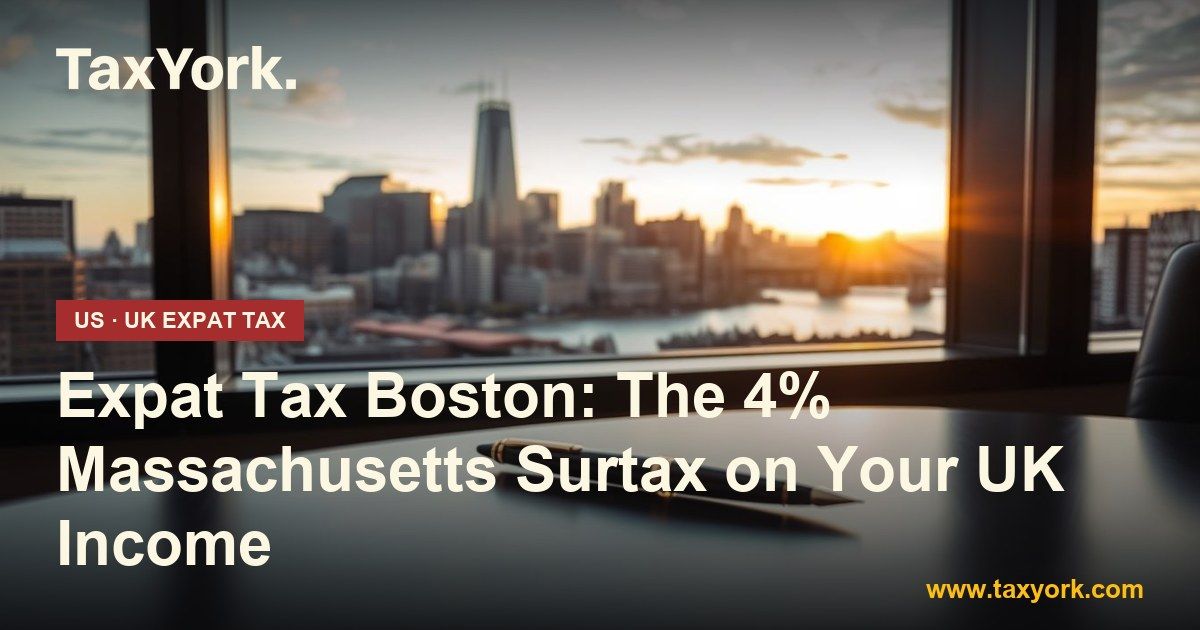 expat tax Boston — TaxYork US & UK expat tax specialists