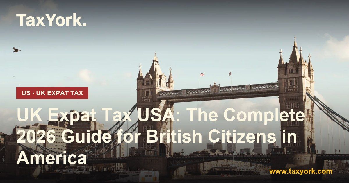 UK expat tax USA — TaxYork US & UK expat tax specialists