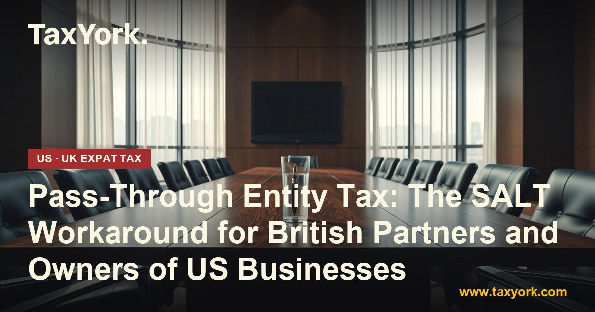 Pass-through entity tax: an empty partners meeting room with a long walnut table and dark leather chairs