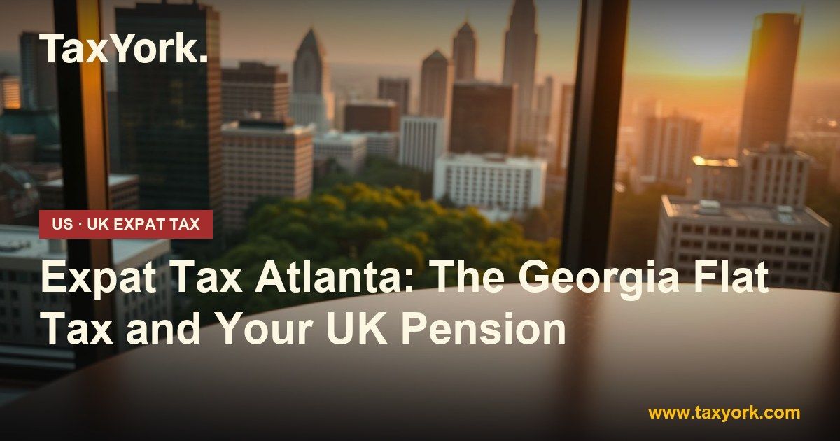 expat tax Atlanta — TaxYork US & UK expat tax specialists