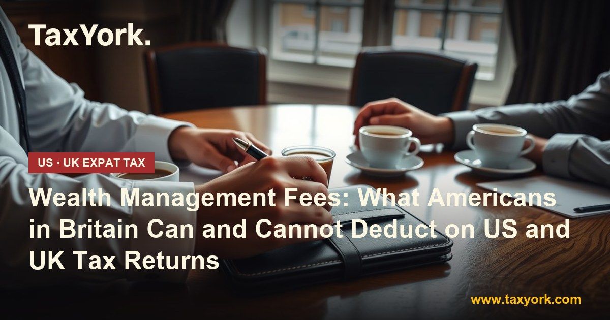 Wealth management fees discussed by a client and manager across a polished table with a pen, folder and tea cups