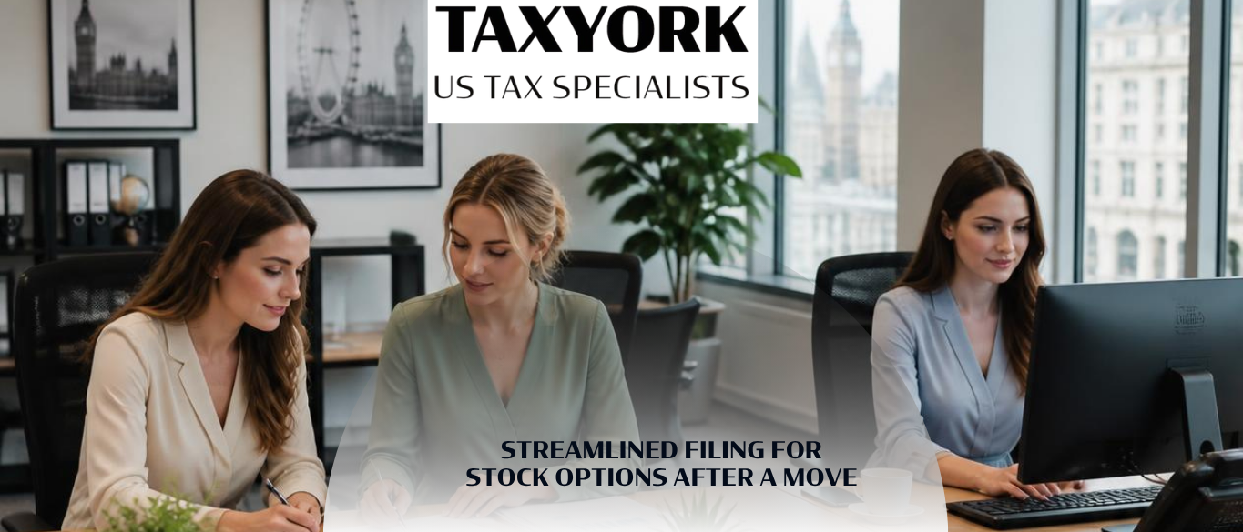 streamlined exercising stock options after a move