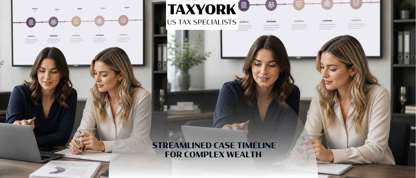 streamlined case timeline