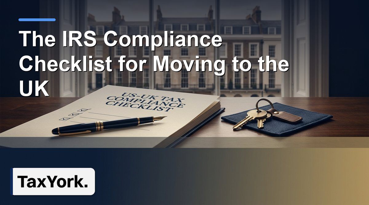 compliance checklist for moving to the UK