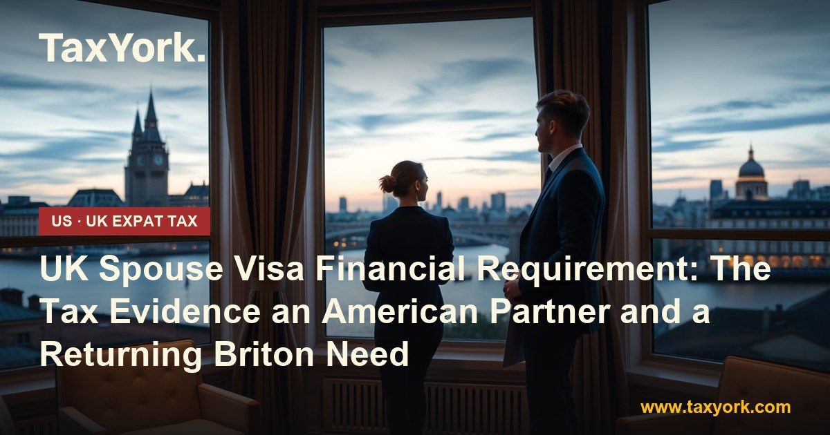 UK spouse visa couple looking over the Thames and London skyline at dusk from a townhouse window