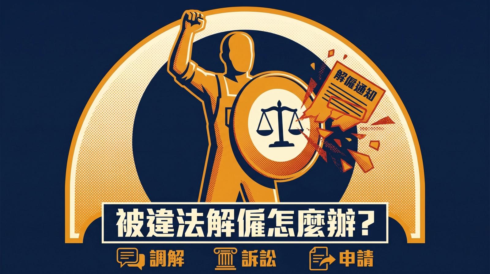 被違法解僱怎麼辦的法律指南封面圖