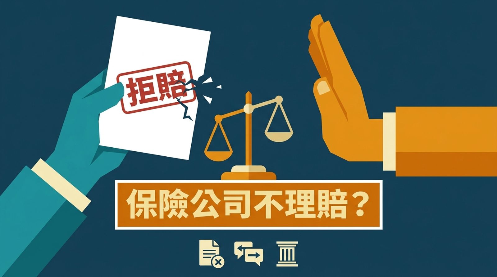 保險公司不理賠的應對指南