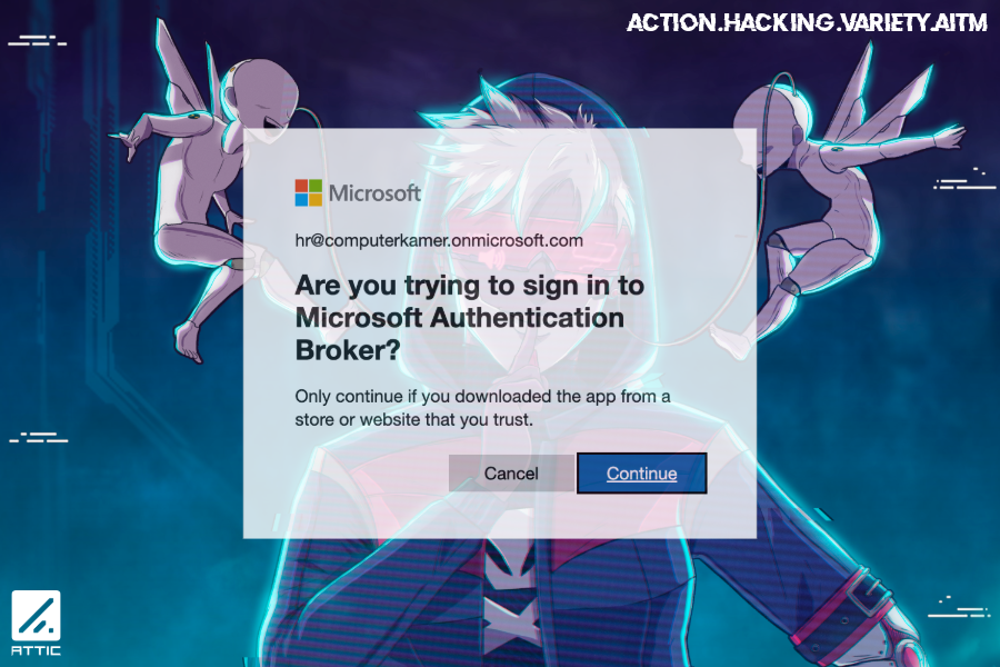 AiTM for WHFB persistence