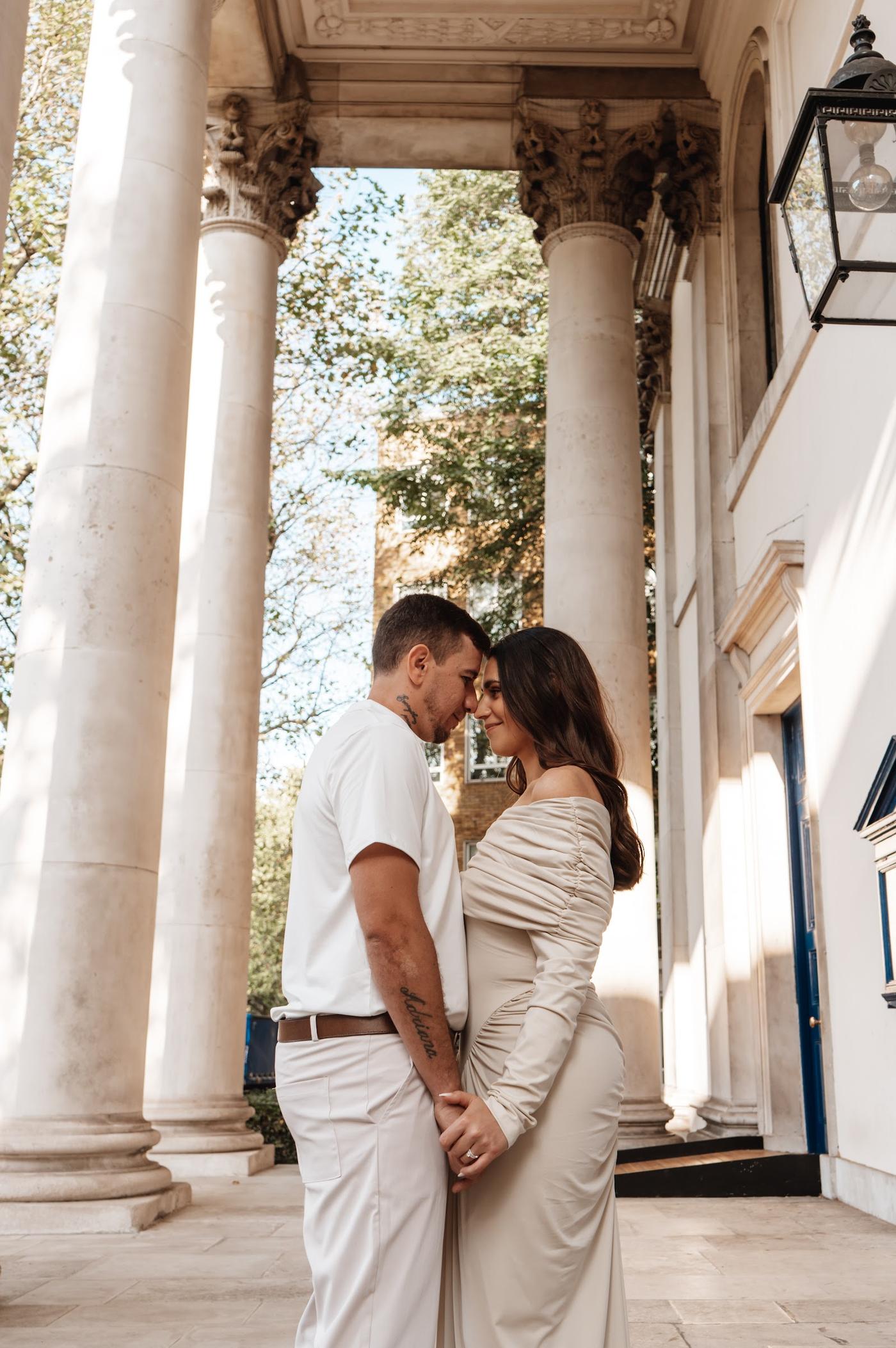 Mirela e Thiago, Londres, 9 de 10
