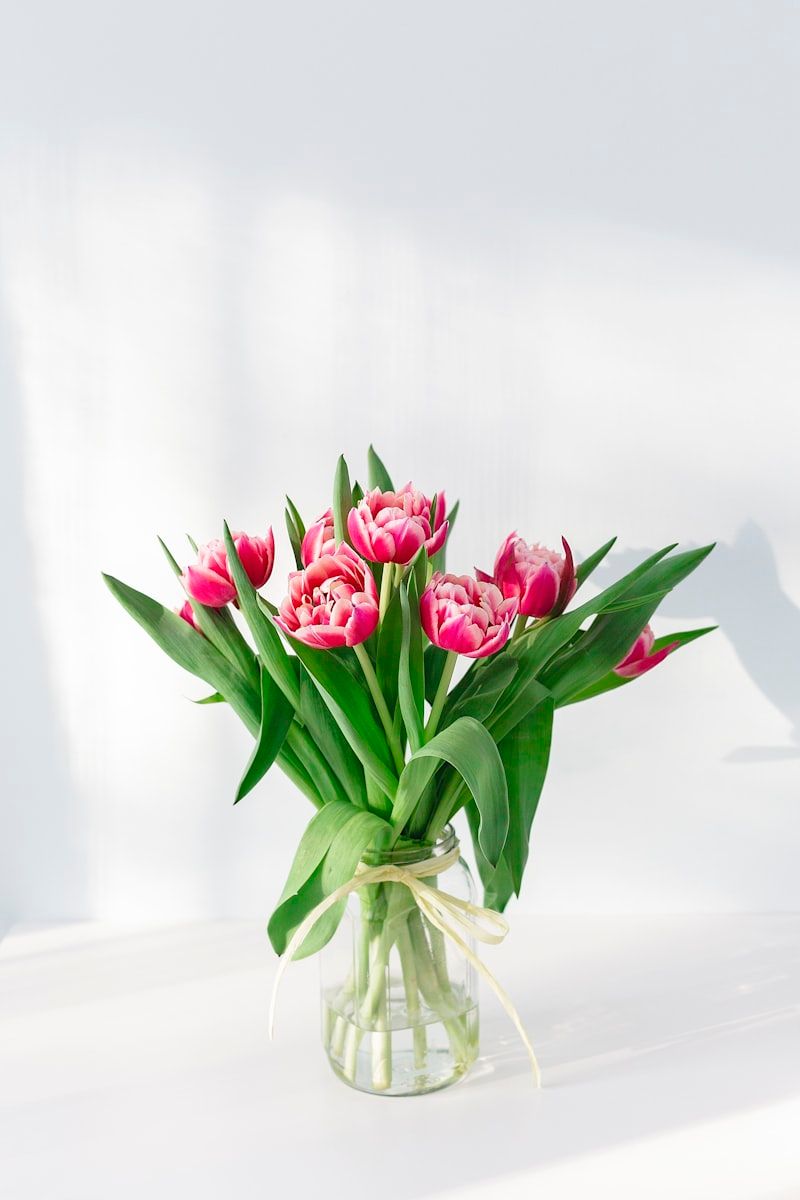 Post Instagram — composition florale