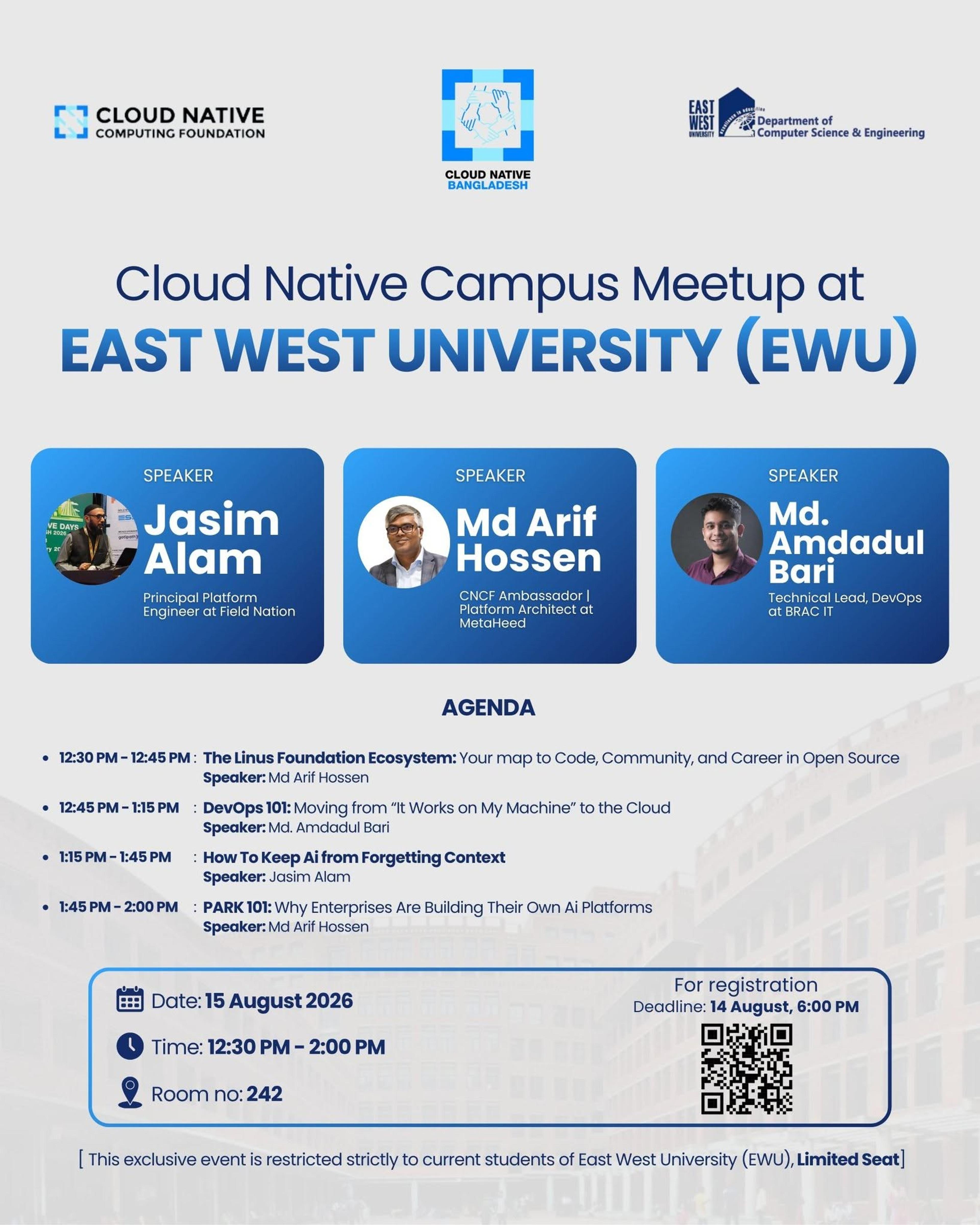 Cloud Native Campus Meetup at EWU