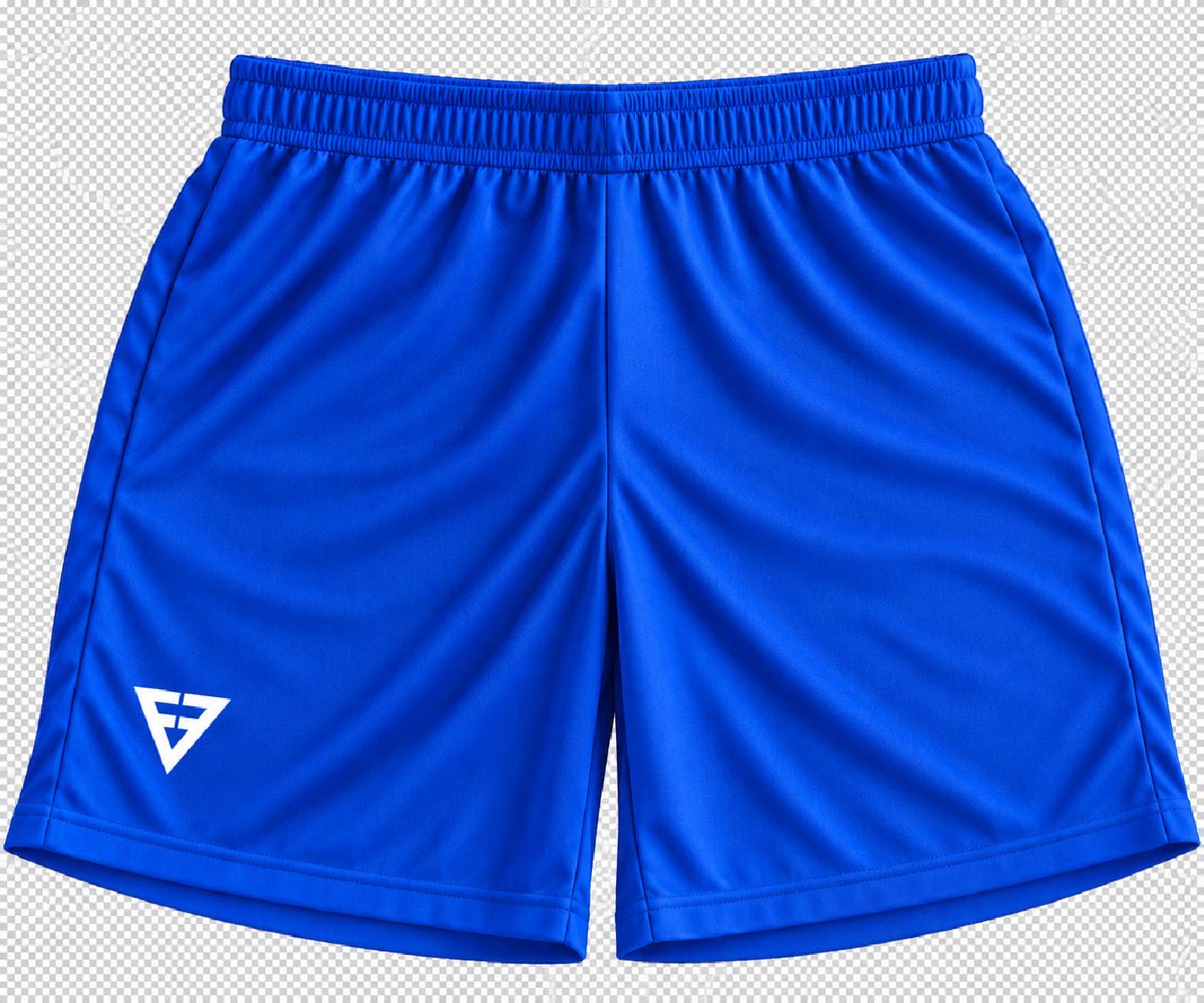 Shorts PRESTON bleu royal - visuel 1