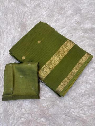 Butti Saree with Zari Border