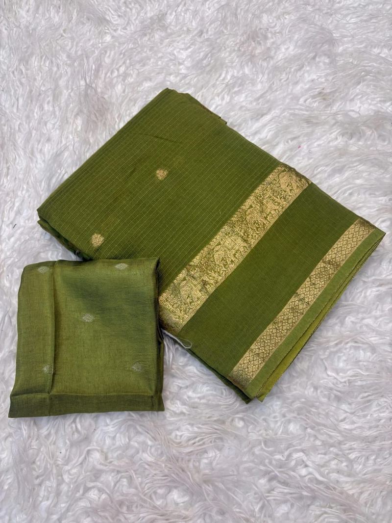 Butti Saree with Zari Border