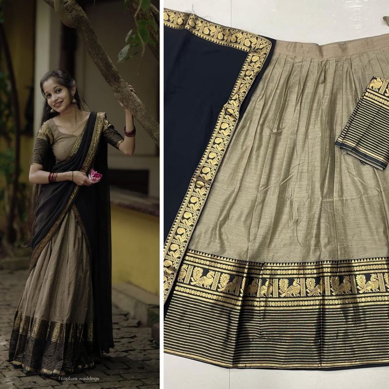 Traditional Half Saree alternate